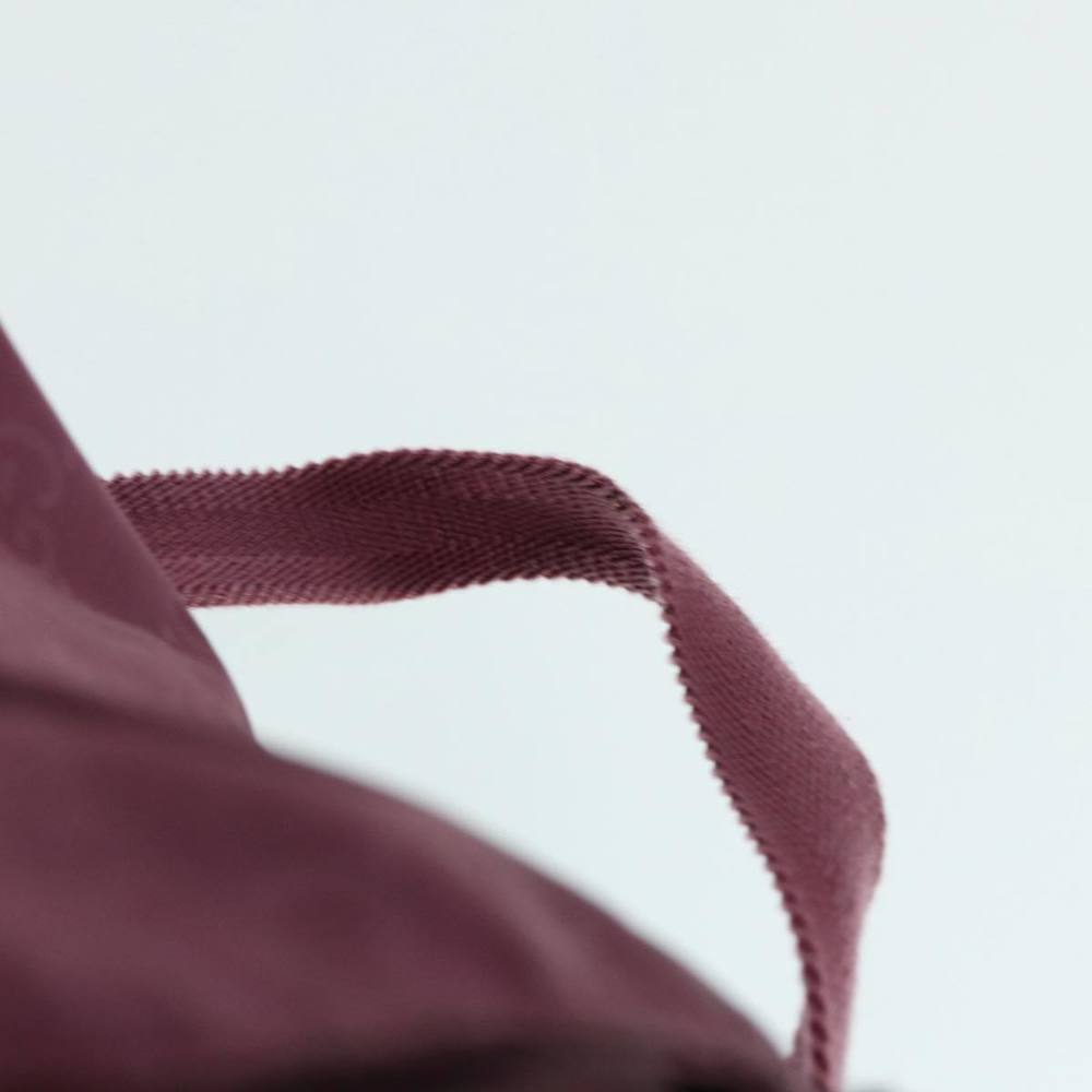 GUCCI GG Canvas Backpack Nylon Purple Silver 406361 Auth 86158 - Picture 14 of 16